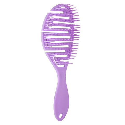 Hollow Out Wet Curly Hair Brushes Detangling Hair Comb Hair Brush