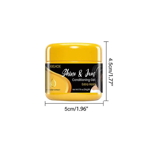 50g Hair Braiding Gel Styling Control Smooth Long Lasting Styling Braiding Gel Tames Frizz Edges Hair Gel Twist Styling Wax