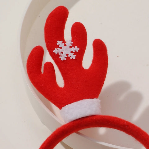 Christmas Decoration Headbands for Women Antlers Snowman Christmas Tree Head Buckle Decorations Xmas Party Gift Hair Accessories
