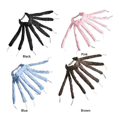 Octopus Hair Rollers Heatless Headband for Long Hair No Heat Foam Hair Curlers Cotton Ribbon Hair Curlers Hair Styling Tool