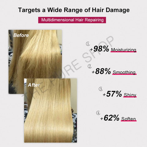 PURC Coconut Oil Hair Mask Smoothing Straightening Keratin Hair Treatments Nourish Repair Damaged Frizz Masks Hair Care Products