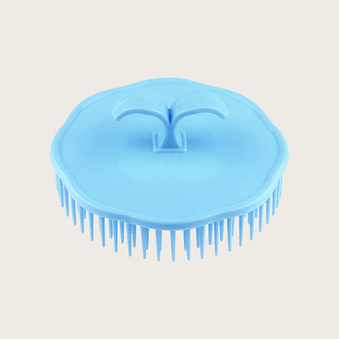 Handheld Silicone Head Wash Clean Care Hair Root Itching Scalp Massage Comb Shower Brush Shampoo Brush