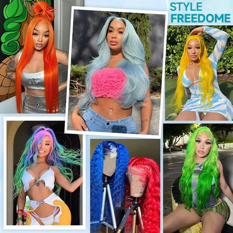 613 13x6 Lace Front Wig Human Hair Body Wave Blonde Lace Frontal Wigs for Women 200 Density Natural Hairline With Baby Hair
